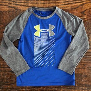 Boys Under Armour Long Sleeve Dryfit tee